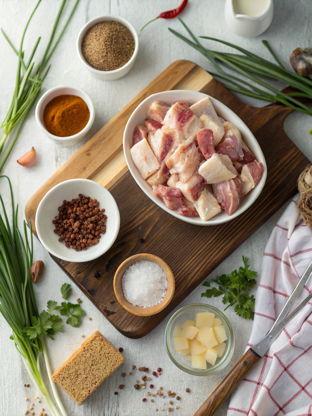 Chicken Bacon Swiss Cinnamon Roll Casserole ingredients