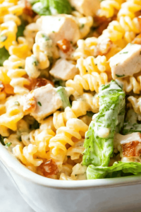 Chicken Caesar Pasta Salad Recipe