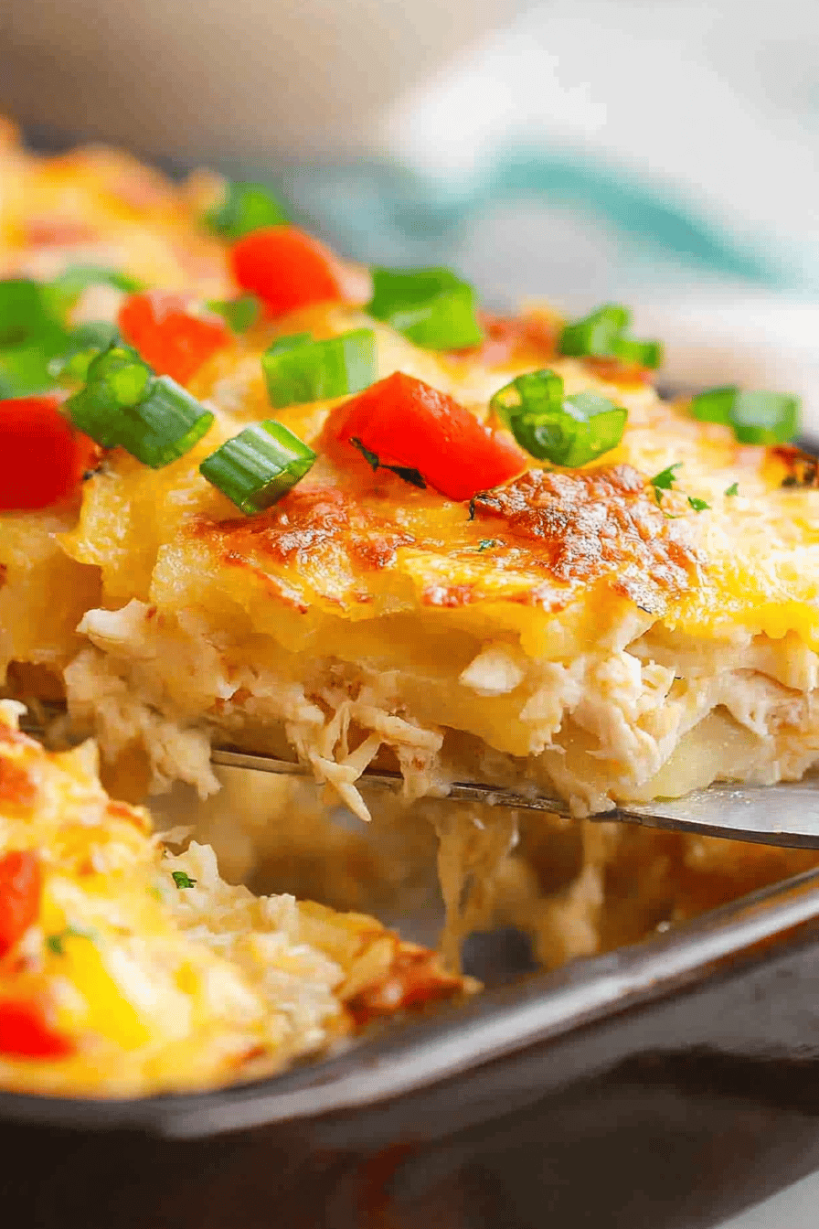 Chicken Hashbrown Casserole ingredients
