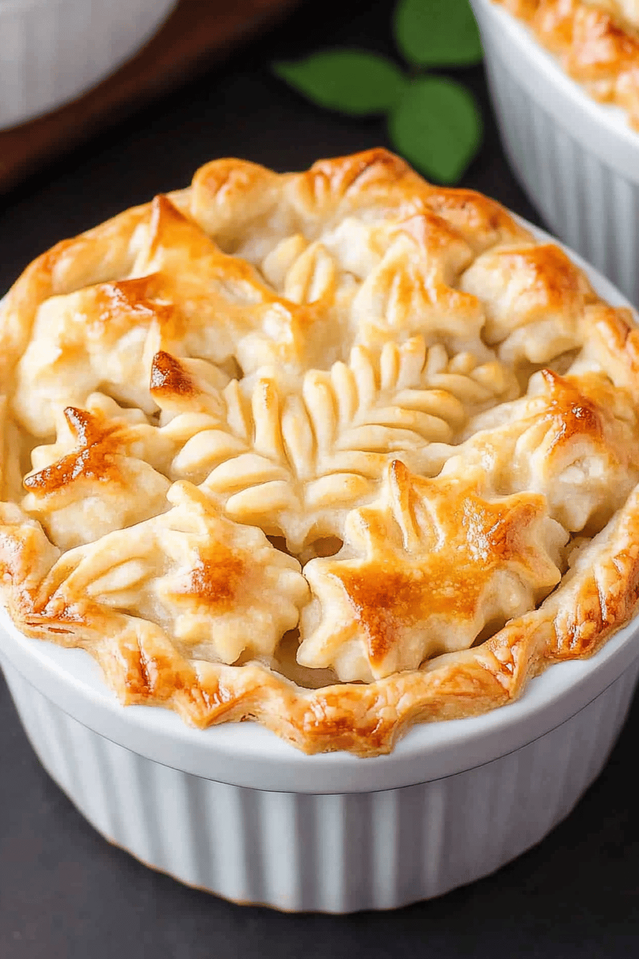 Chicken Pot Pie Final Dish Presentation