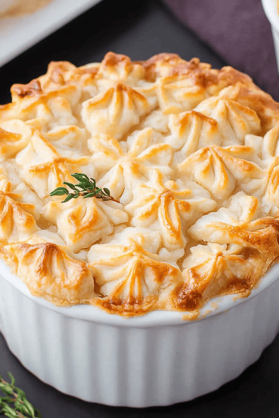 Chicken Pot Pie ingredients