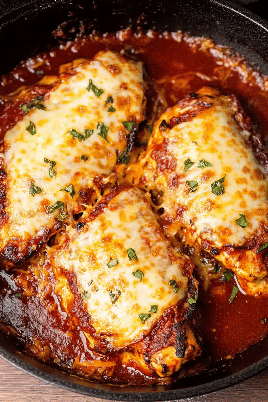 Chicken Sorrentino Recipe Final Dish Presentation