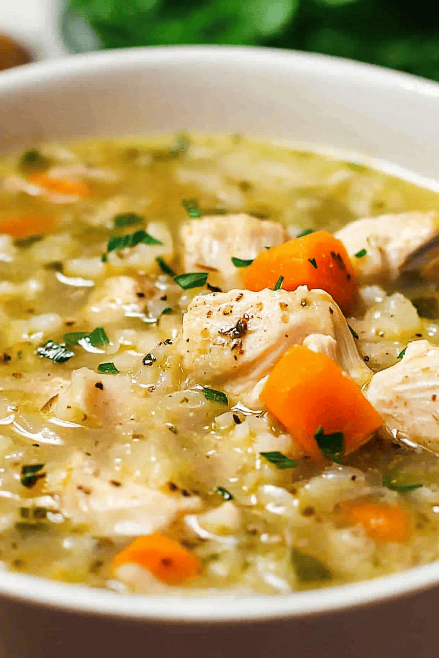 Chicken Stars Soup Final Dish Presentation