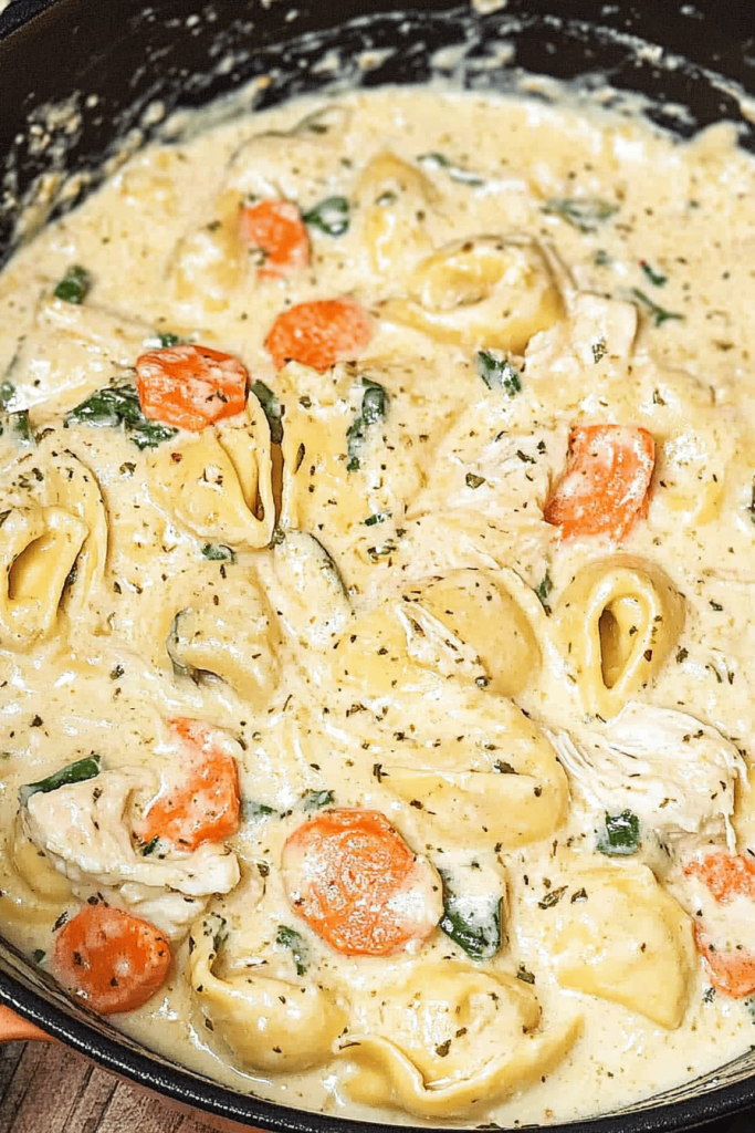 Chicken Tortellini Alfredo
