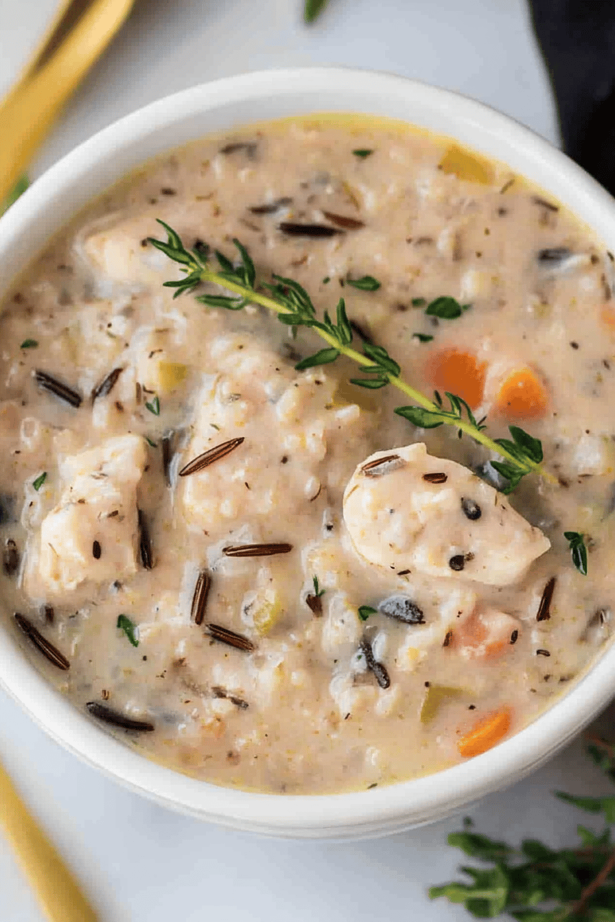 Chicken Wild Rice Soup ingredients