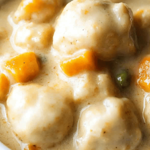 Chicken and Dumplings with Bisquick