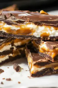 Chocolate Caramel Oreo Bars