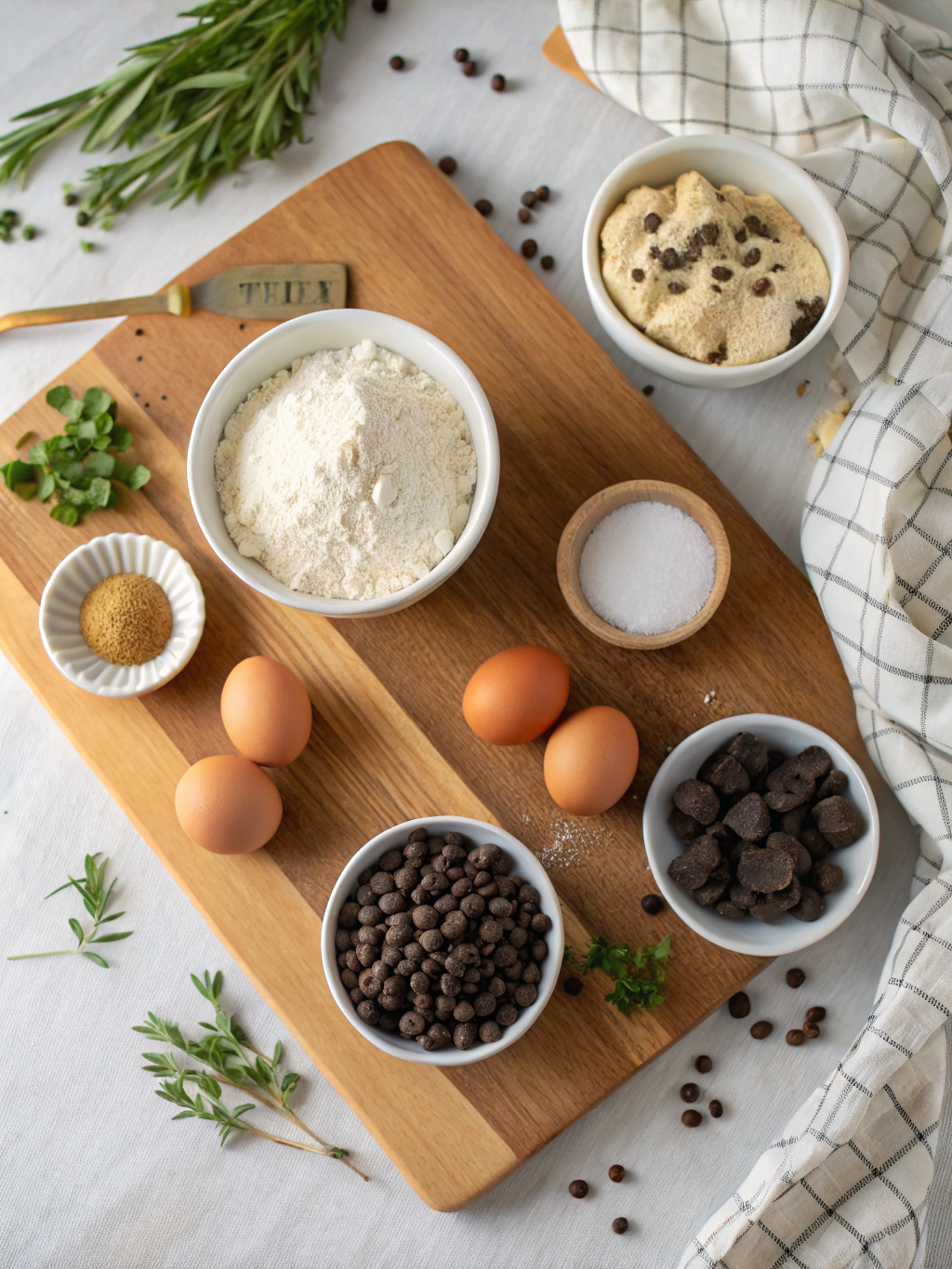 Chocolate Chip Cookie Recipes ingredients