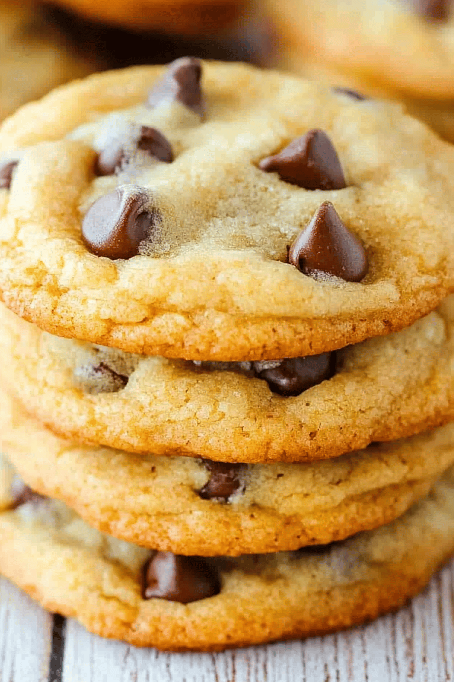 Chocolate Chip Cookies with Crisco Final Dish Presentation