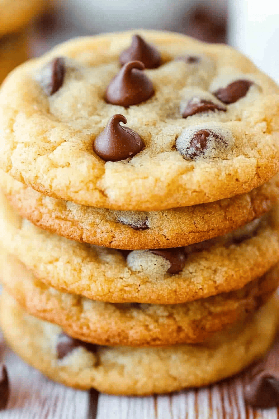 Chocolate Chip Cookies with Crisco Final Dish Presentation