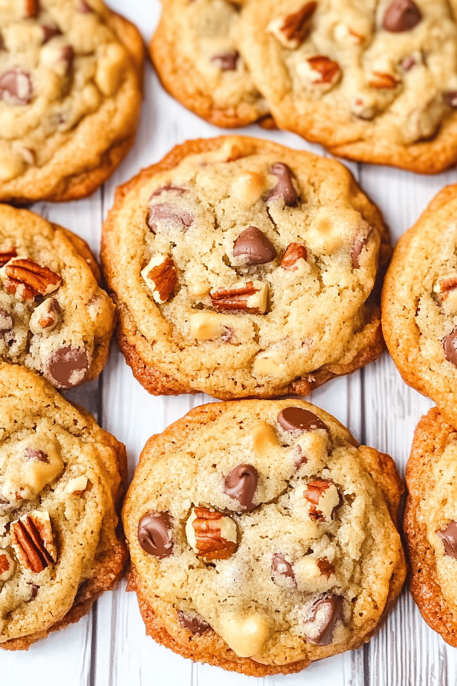 Chocolate Chip Pecan Cookies Final Dish Presentation