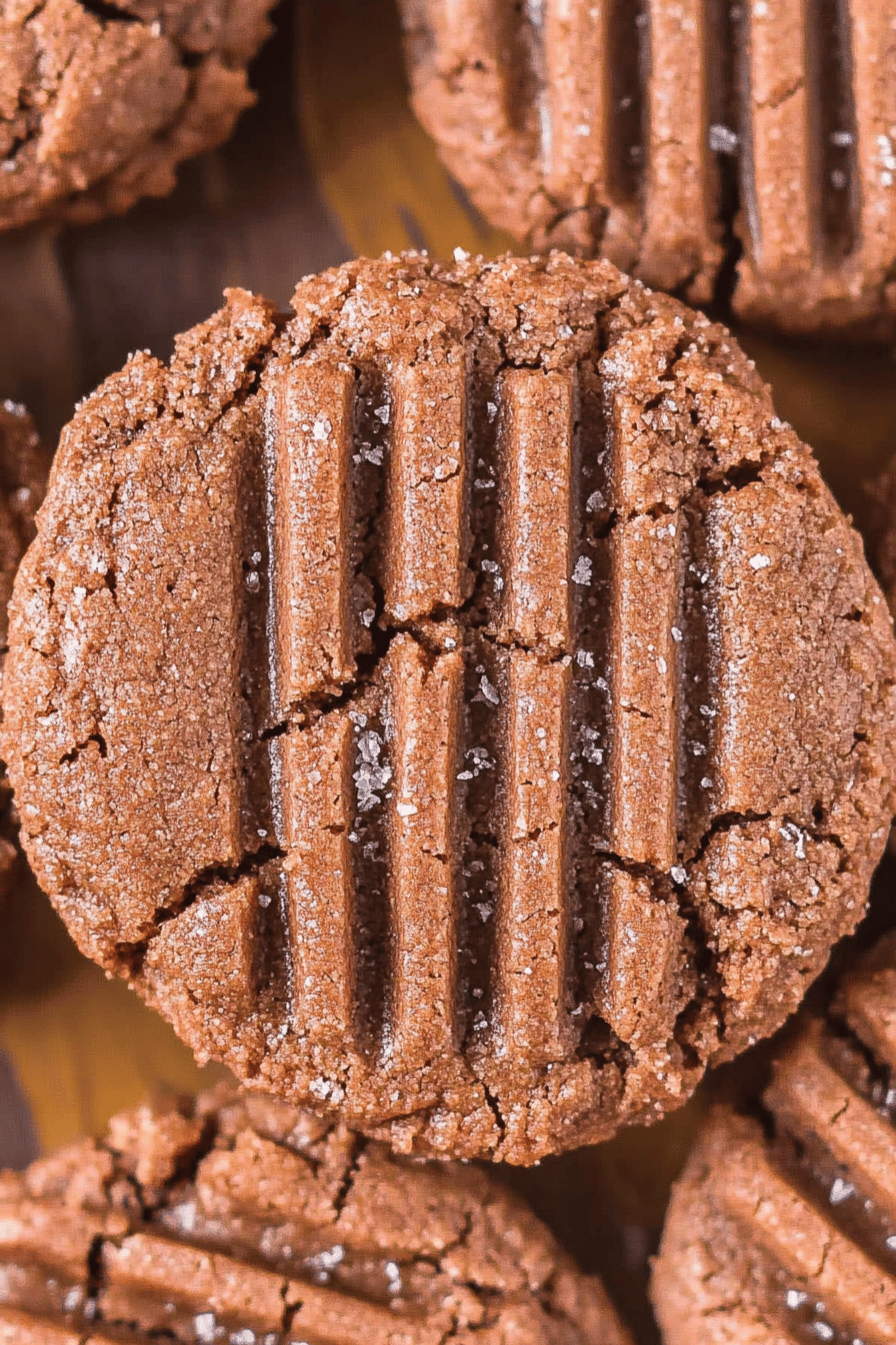 Chocolate Peanut Butter Cookies Final Dish Presentation