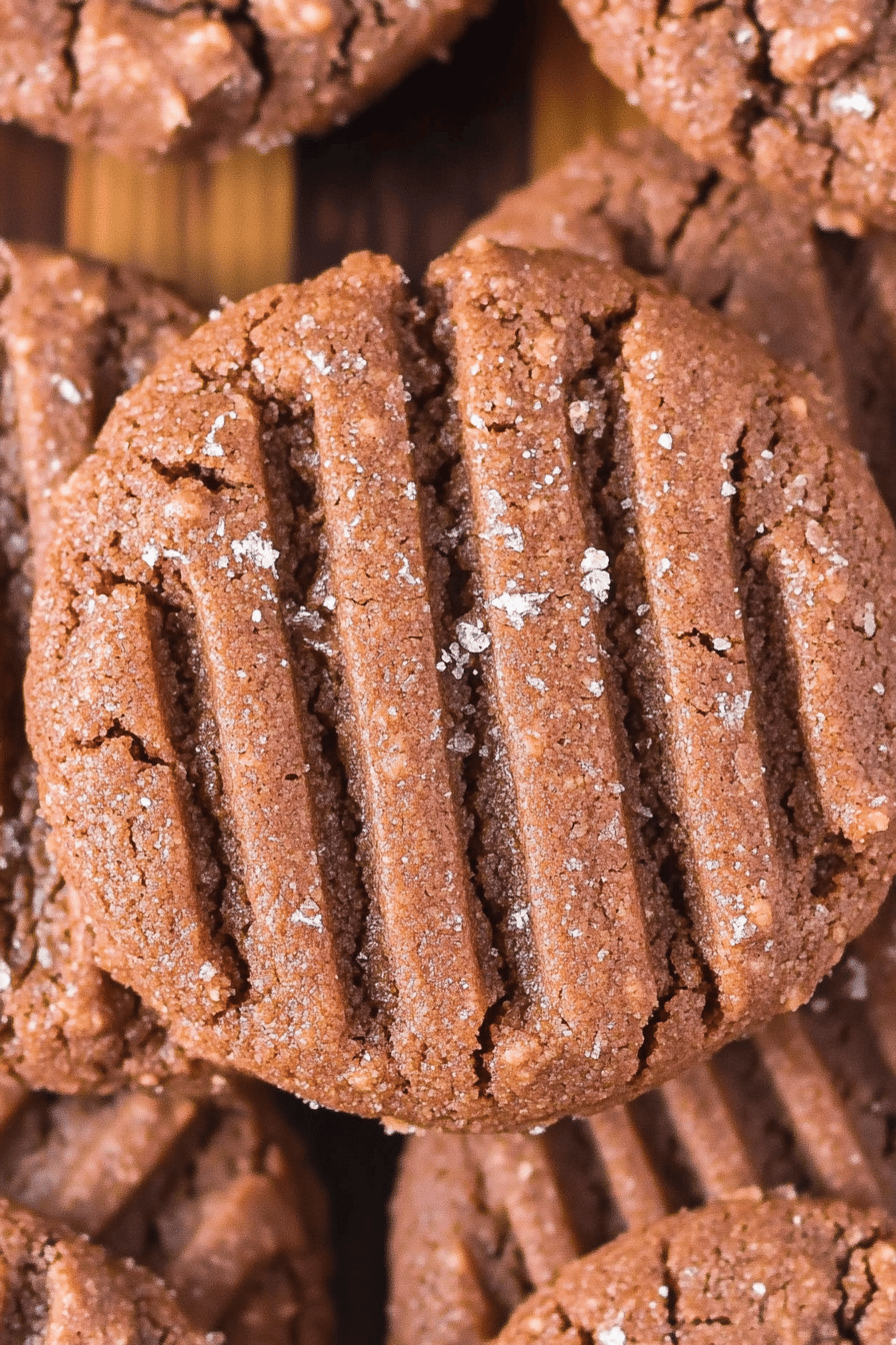 Chocolate Peanut Butter Cookies Final Dish Presentation