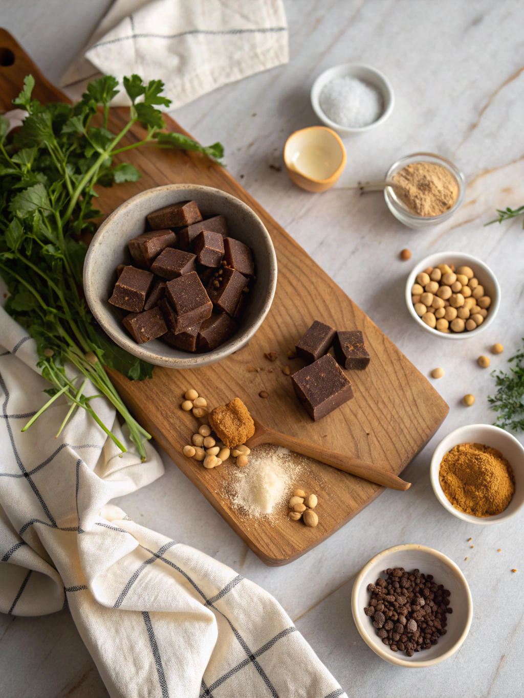 Chocolate Peanut Butter Fudge ingredients