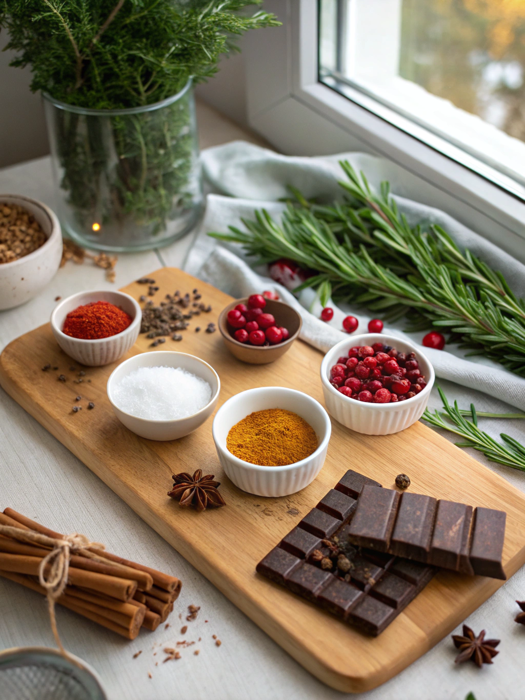 Christmas Bark Recipe ingredients