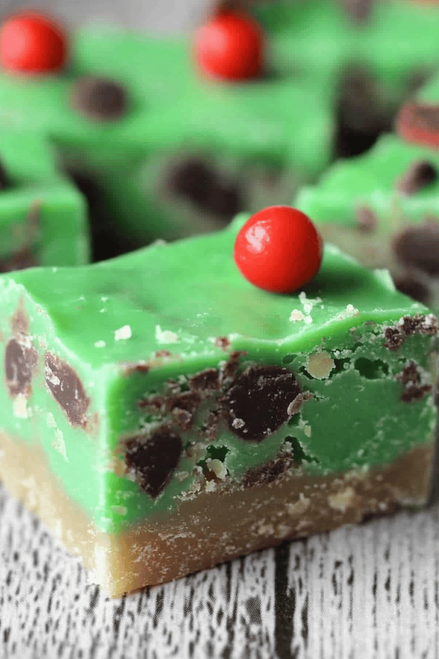 Christmas Fudge Recipe Final Dish Presentation