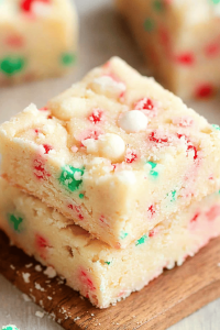 Christmas Sugar Cookie Fudge