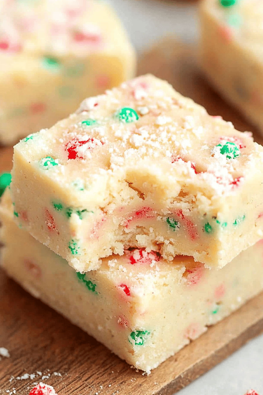 Christmas Sugar Cookie Fudge ingredients