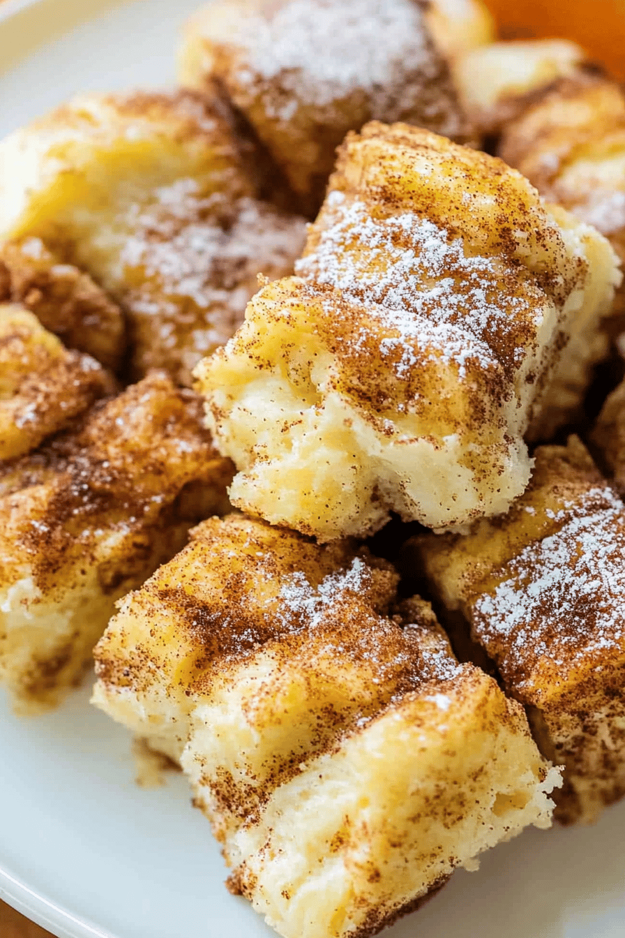 Cinnamon Roll Casserole ingredients