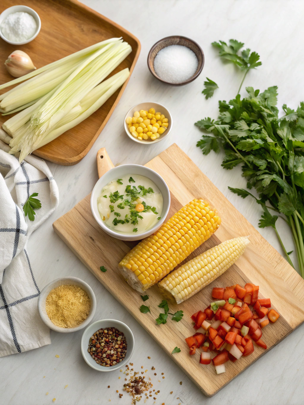 Corn Chowder Recipe ingredients