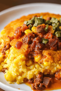 Cowboy Cornbread Casserole