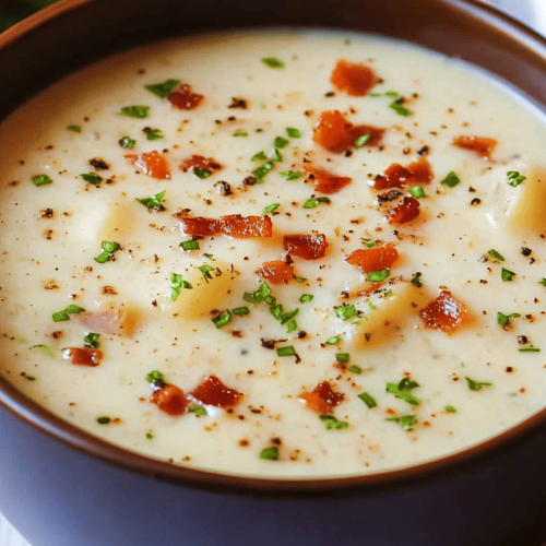 Cream Cheese Potato Bacon Soup