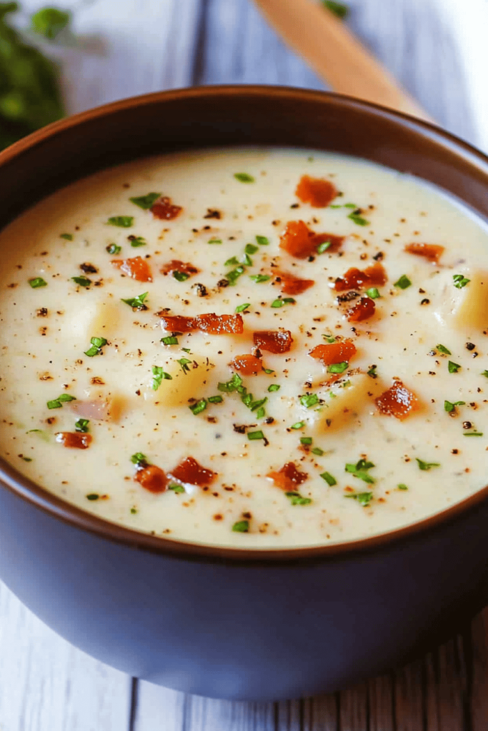 Cream Cheese Potato Bacon Soup