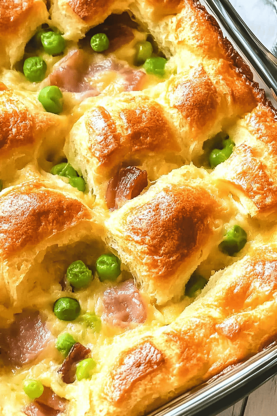 Crescent Roll Breakfast Casserole ingredients