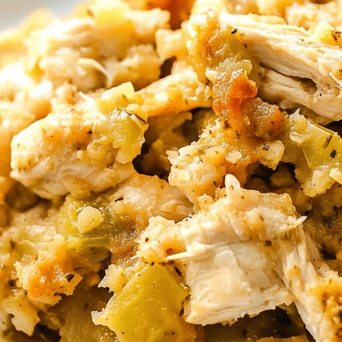 Crock Pot Chicken and Stuffing