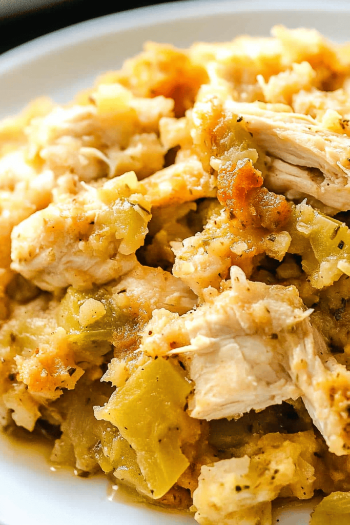 Crock Pot Chicken and Stuffing
