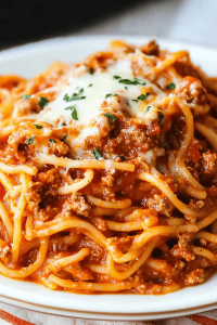 Crock Pot Spaghetti