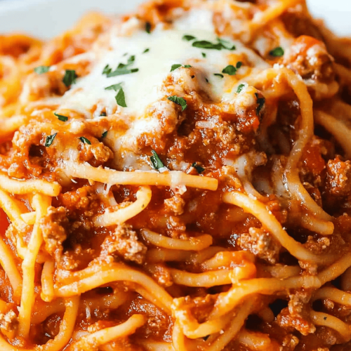 Crock Pot Spaghetti