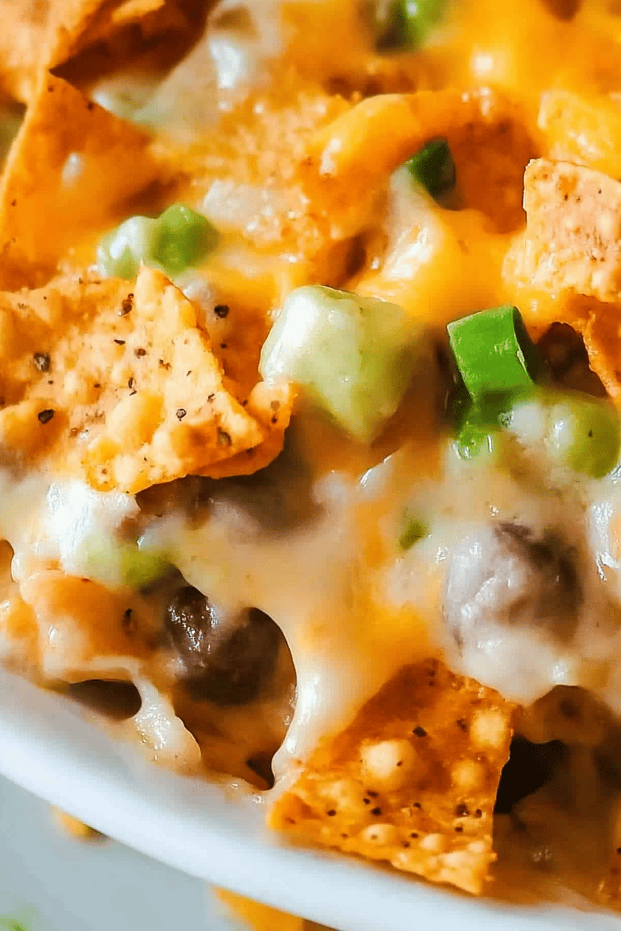Doritos Casserole Recipe Final Dish Presentation
