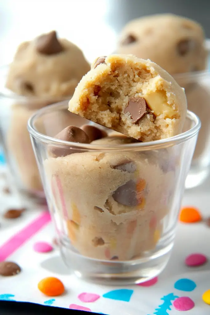 Edible Cookie Dough Peanut Butter Cups