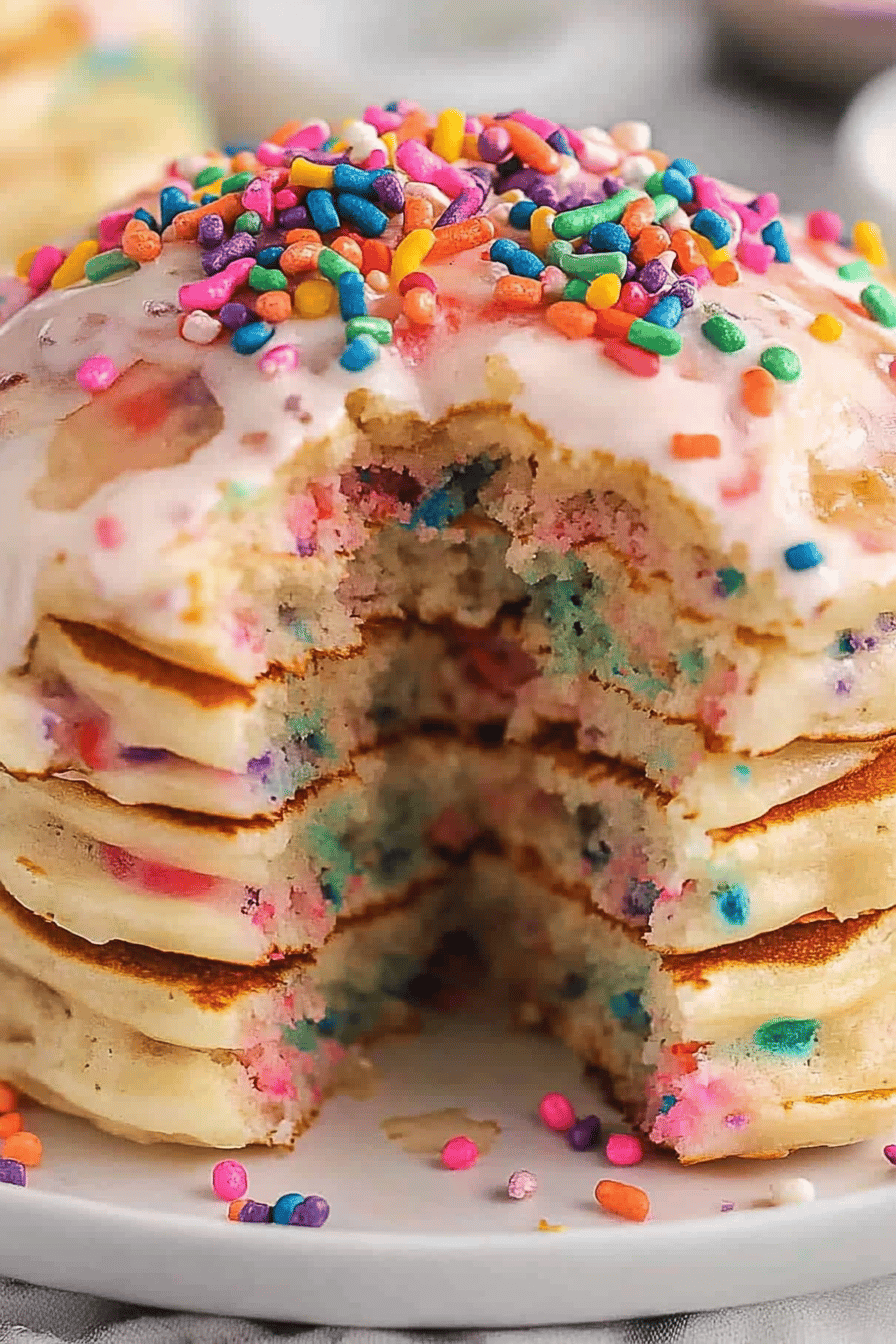 Funfetti Pancakes ingredients