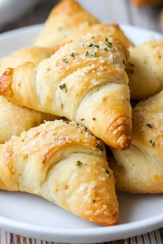 Garlic Parmesan Crescent Rolls