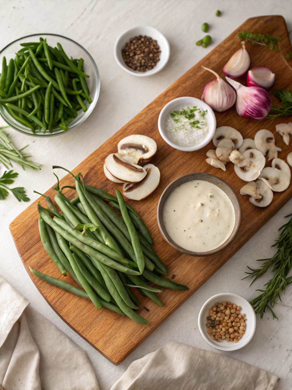 Green Bean Casserole Recipes ingredients