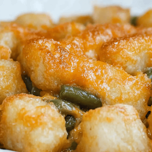 Green Bean Casserole Tater Tots