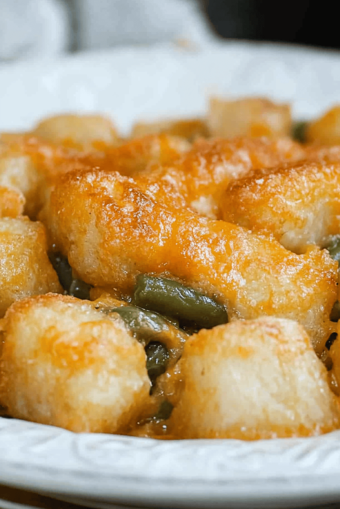Green Bean Casserole Tater Tots