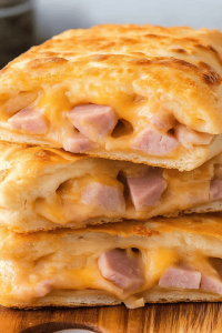 Ham and Cheese Hot Pockets