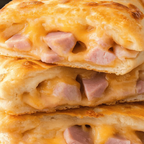 Ham and Cheese Hot Pockets