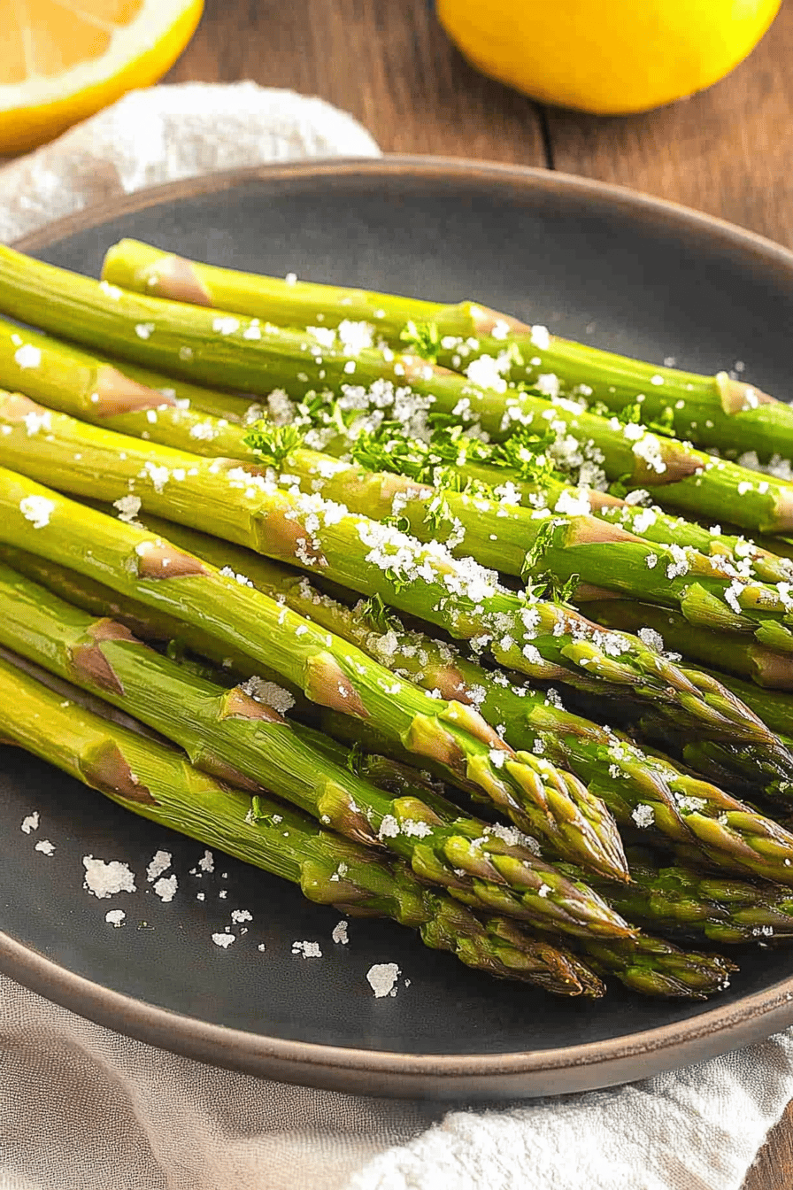 Instant Pot Asparagus ingredients
