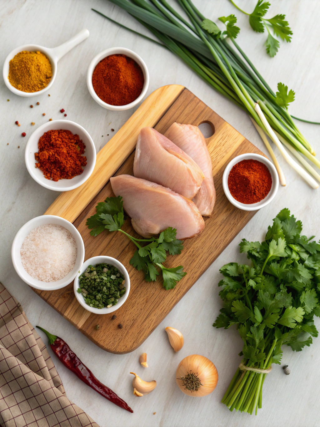 Instant Pot BBQ Chicken ingredients