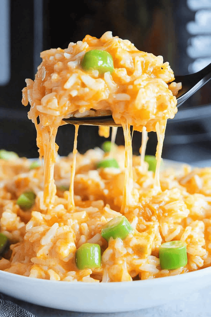 Instant Pot Buffalo Chicken Rice ingredients