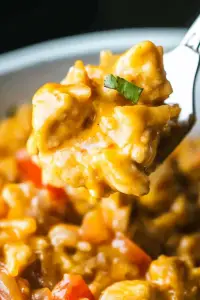 Instant Pot Cheesy Fajita Chicken