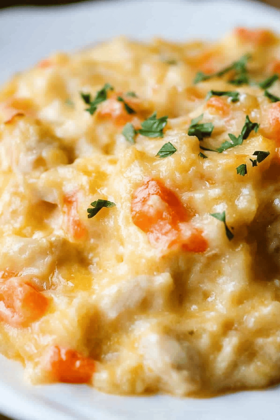 Instant Pot Chicken Casserole ingredients