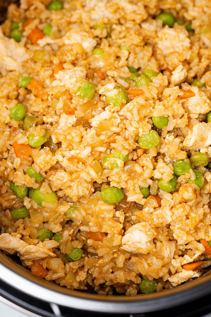 Instant Pot Chicken Fried Rice