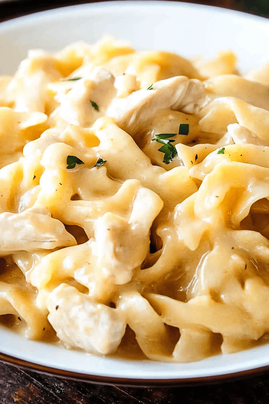 Instant Pot Chicken and Noodles ingredients