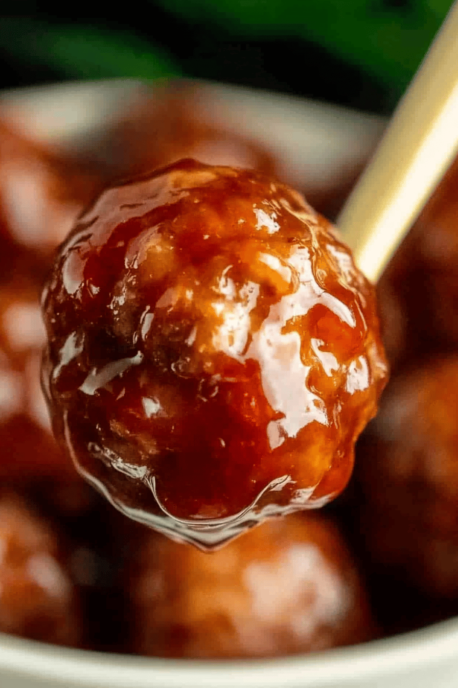 Instant Pot Grape Jelly Meatballs ingredients