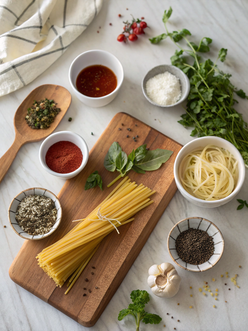 Instant Pot Pasta Recipes ingredients